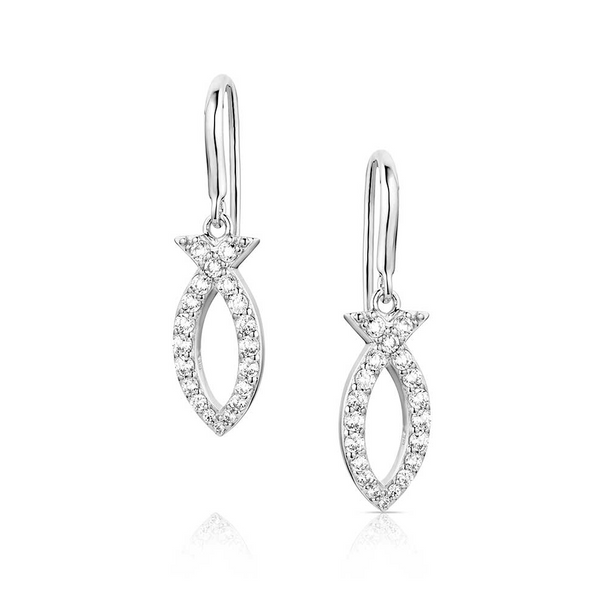 MONTANA SILVERSMITHS GRACEFUL WATERS EARRINGS - ACCESSORIES JEWELRY EARRINGS - ER6211