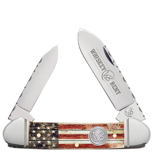 Whiskey Bent Hat Co. PATRIOT CANOE FILEWORK - ACC KNIVES  - WB17F-18