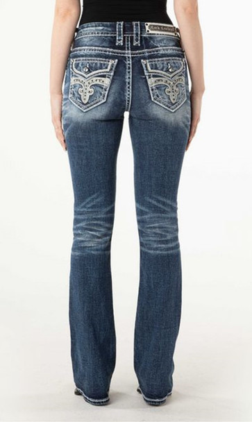 ROCK REVIVAL ESTHER B201 BOOT CUT - LADIES JEANS  - RP9216B201