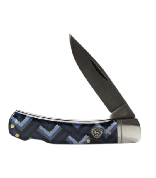 ARIAT 3" SMOOTH BLADE BLUE/BLACK - ACC KNIVES  - A710013297