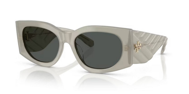 TORY BURCH KIRA RECTANGLE GREY GREEN - SUNGLASS TORY BURCH  - 7221U202587