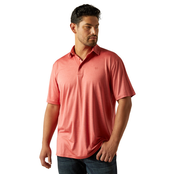 ARIAT CHARGER 2.0 CHRYSANTHEMUM - MENS POLO  - 10058791