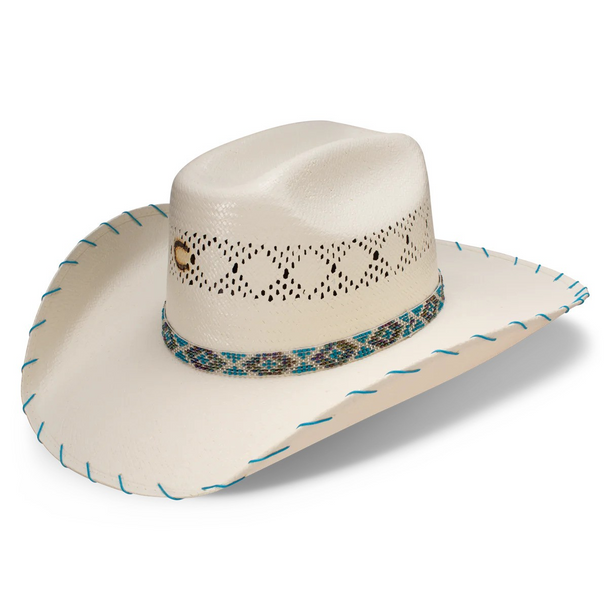 CHARLIE 1 HORSE APACHE JR YOUTH SHANTUNG - HAT STRAWS  - CSAPJR-304081