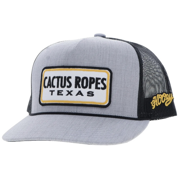 HOOEY GREY CHARCOAL  PATCH - HATS CAP  - CR116