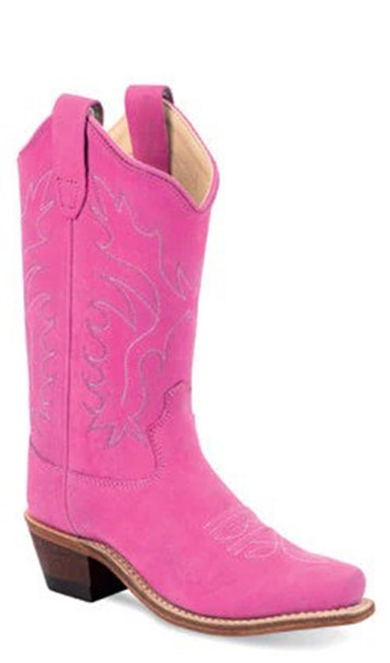 OLD WEST WESTERN PINK - BOOT KIDS GIRLS - CF8226