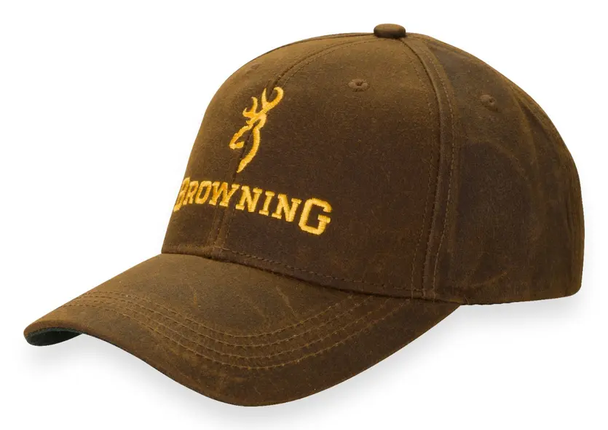 BROWNING DURA WAX SOLID BROWN - HATS CAP  - 3084121