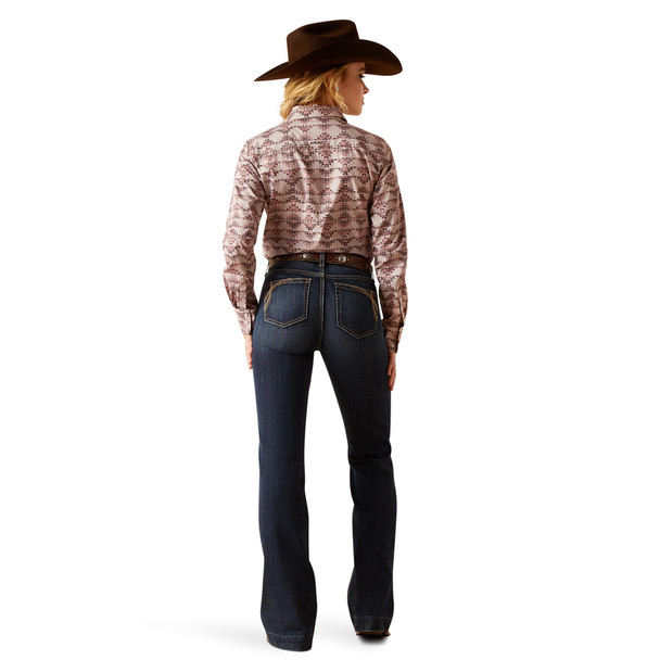 ARIAT HIGH RISE NAZ SLIM FLORIDA - LADIES JEANS COR - 10047324