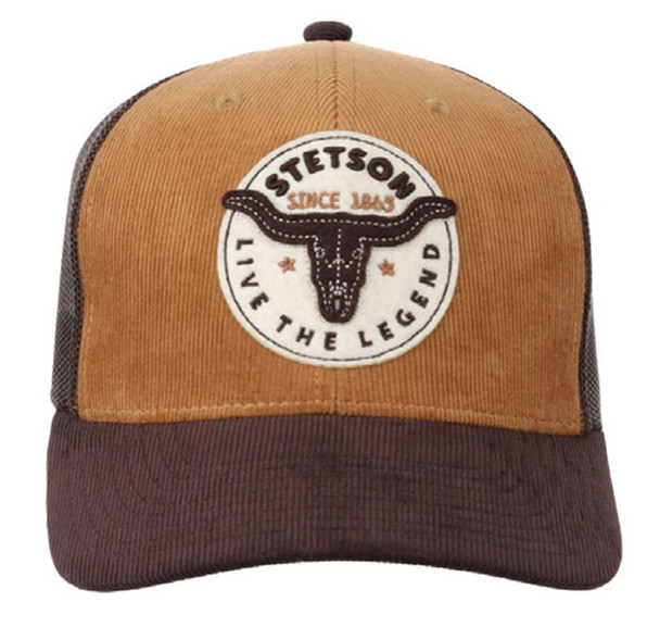 STETSON AMERICAN HERITAGE BROWN TAN - HATS CAP  - 07-077-0102-0127BR