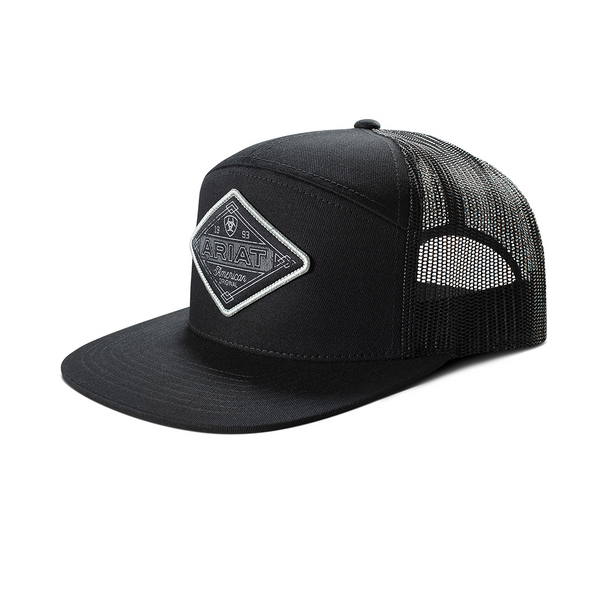 ARIAT DIAMOND PATCH BLACK - HATS CAP  - A300094201