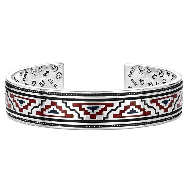 MONTANA SILVERSMITHS AMARILLO CUFF COLORED INLAY - ACCESSORIES JEWELRY BRACELET - BC6324
