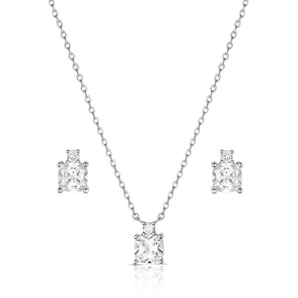 MONTANA SILVERSMITHS CLEAN CUT SHINE SET - ACCESSORIES JEWELRY SET - JS6292