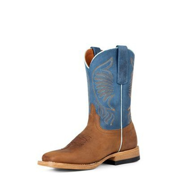 HORSE POWER DARK BROWN BARCELONA - BOOT KIDS BOYS - ABK-5200
