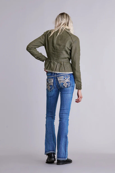 ROCK REVIVAL DELLAROSE B200 BOOTCUT - LADIES JEANS  - RP3290B200L
