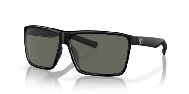 COSTA DEL MAR RINCON MATTE BLACK GREY 580G - SUNGLASS COSTA DEL MAR  - 9018-41