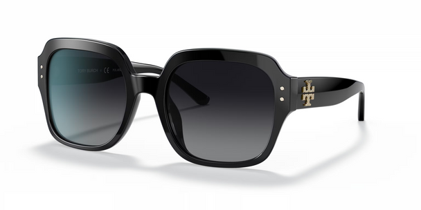 TORY BURCH BLACK GREY GRADIENT POLAR - SUNGLASS TORY BURCH  - 7143U1326T3
