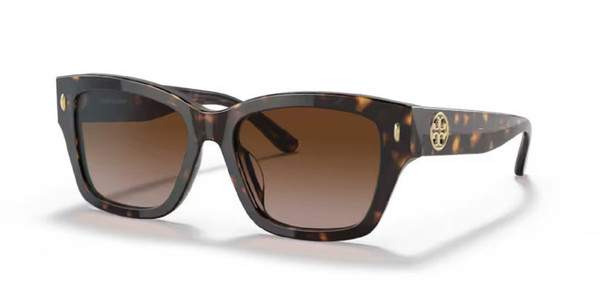 TORY BURCH DARK TOIRTOISE BROWN GRADIENT - SUNGLASS TORY BURCH  - 7167U172813