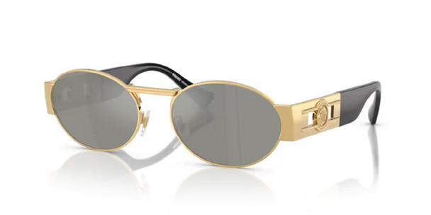 VERSACE MEDUSA DECO OVAL GOLD MIRROR - SUNGLASS VERSACE  - 2264100230
