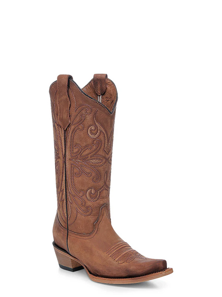 CIRCLE G BY CORRAL SHEDRON EMBROIDERY TAN - BOOT LADIES  - L6274