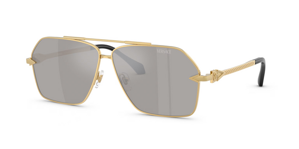 VERSACE AVANTI NAVIGATOR GOLD SILVER - SUNGLASS VERSACE  - 228410026G