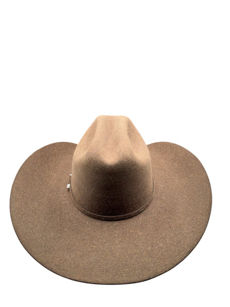RODEO KING TOP HAND CROWN 4 1/4" BRIM - HAT FELTS  - TC 7X HICKORY FELT