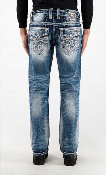 ROCK REVIVAL MURRAY J202 STRAIGHT FIT - MENS JEANS  - RP3748J202R