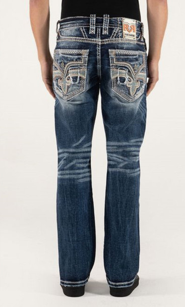 ROCK REVIVAL ZAID BOOTCUT - MENS JEANS  - RP3797B203R