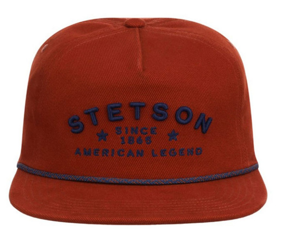 STETSON AMERICAN LEGEND ORANGE - HATS CAP  - 11-077-0102-0094OR