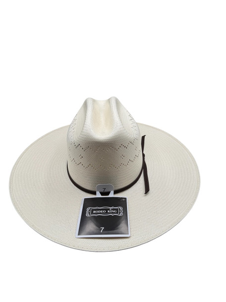 RODEO KING AZTEC RC CROWN 4 1/4" BRIM - HAT STRAWS  - RC AZTEC STRAW