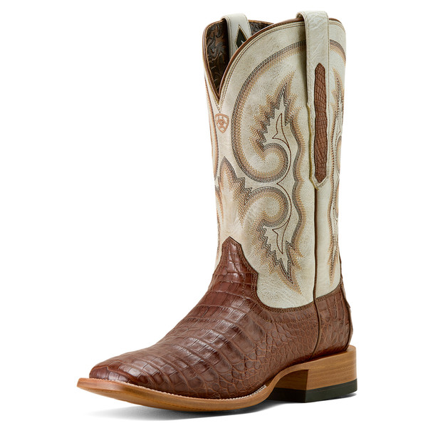 ARIAT CLASSIC WHISKEY CAIMAN BELLY - BOOT MENS WESTERN - 10063773