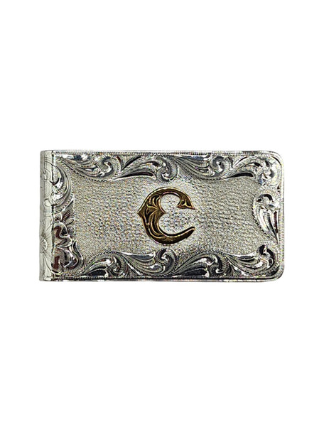 MONTANA SILVERSMITHS MONEY CLIP ENGRAVED LETTER C - ACCESSORIES OTHER  - MCL4-B2C