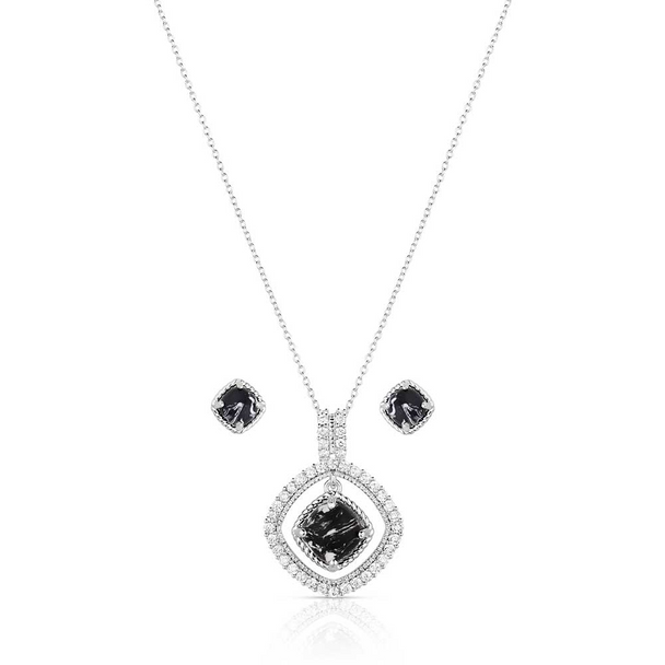 MONTANA SILVERSMITHS HIGH ROLLER SET - ACCESSORIES JEWELRY SET - JS6224