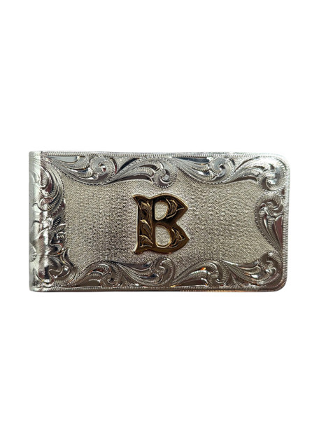 MONTANA SILVERSMITHS MONEY CLIP ENGRAVED LETTER B - ACCESSORIES OTHER  - MCL4-B2B