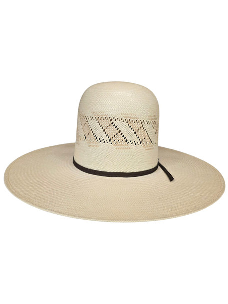 RODEO KING OPEN CROWN WIND STRAW - HAT STRAWS  - OPEN CROWN WIND STRAW