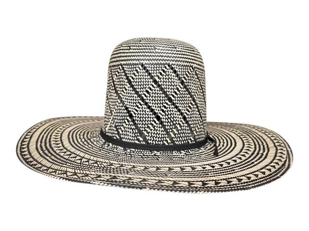 RODEO KING OPEN CROWN THUNDER 4 1/2" BRIM - HAT STRAWS  - OC THUNDER STRAW