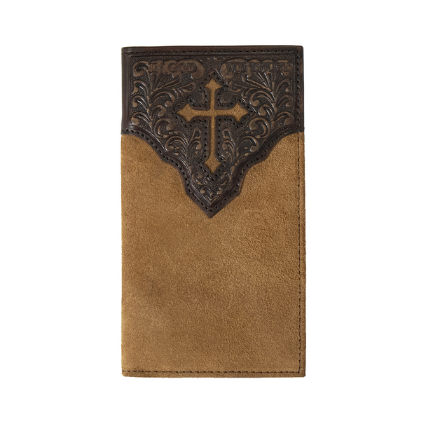 NOCONA CROSS EMBOSSED TAN RODEO - ACCESSORIES WALLET  - N5413508