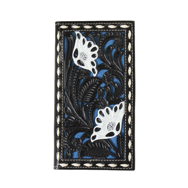 NOCONA FLORAL FILIGREE SUEDE BLACK - ACCESSORIES WALLET  - N5414827