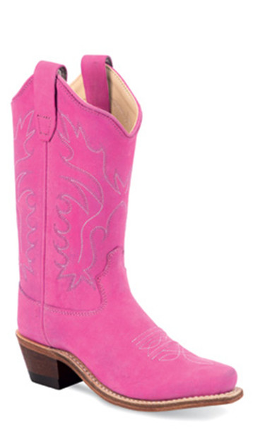 OLD WEST WESTERN HOT PINK - BOOT KIDS GIRLS - CF8226Y