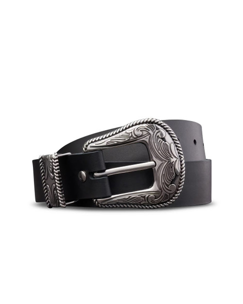 TECOVAS WESTERN 3 PIECE BELT BLACK - ACCESSORIES BELT LADIES - W30479BLK