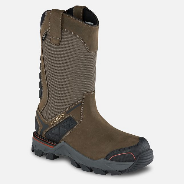 IRISH SETTER BY RED WING CROSBY 11 INCH SAFETY TOE - BOOT MENS WORK - 83936