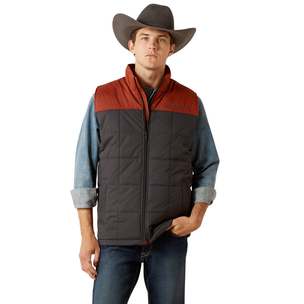 ARIAT CRIUS INSULATED PAPRIKA PHANTO - MEN VESTS  - 10062604