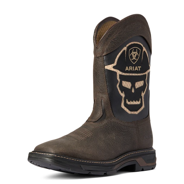 ARIAT WORKHOG XT VENTTEK IRON COFFEE - BOOT MENS WORK - 10038427
