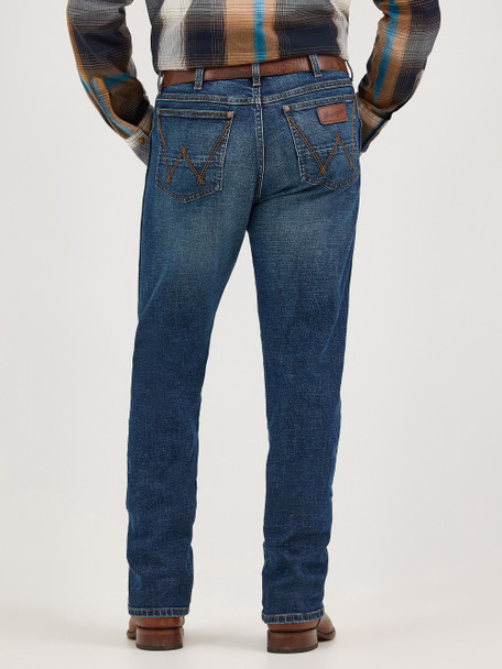 WRANGLER RETRO SLIM STRAIGHT JASPER - MENS JEANS  - 112370631