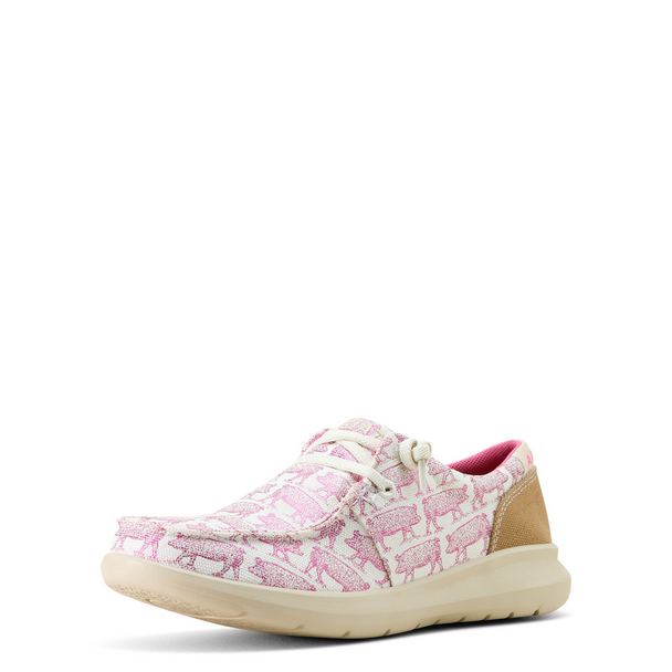 ARIAT PINK PIGGY PRINT HILO - FOOTWEAR LADIES  - 10063886