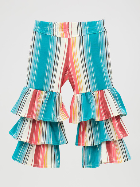 WRANGLER BABY GIRL TIERED FLARE MULTI - KIDS GIRLS JEANS - 112372426