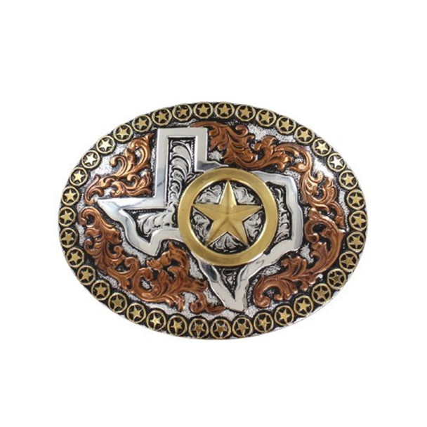 CRUMRINE TEXAS LONE STAR BUCKLE - ACC BUCKLE  - C10106