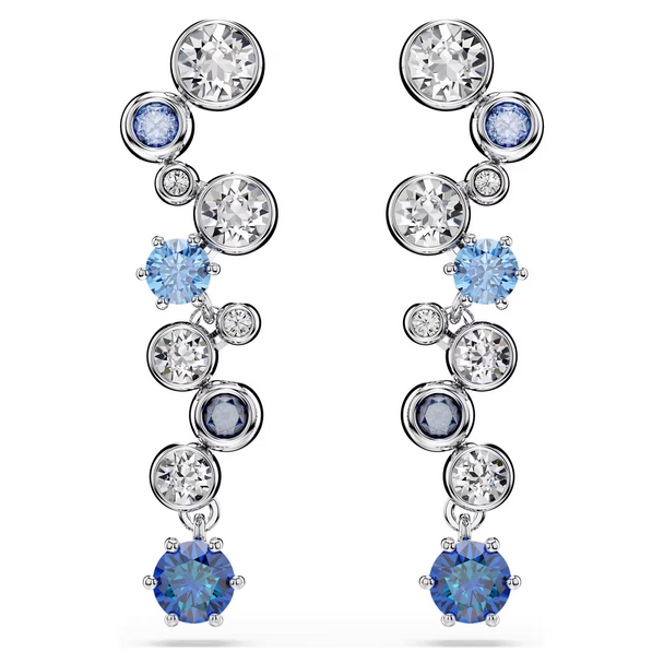 SWAROVSKI CONSTELLA DROP BLUE RHODIUM - ACCESSORIES JEWELRY EARRINGS - 5732775