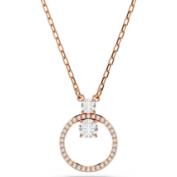 SWAROVSKI CONSTELLA PENDANT PAVE ROSE - ACCESSORIES JEWELRY NECKLACE - 5692266