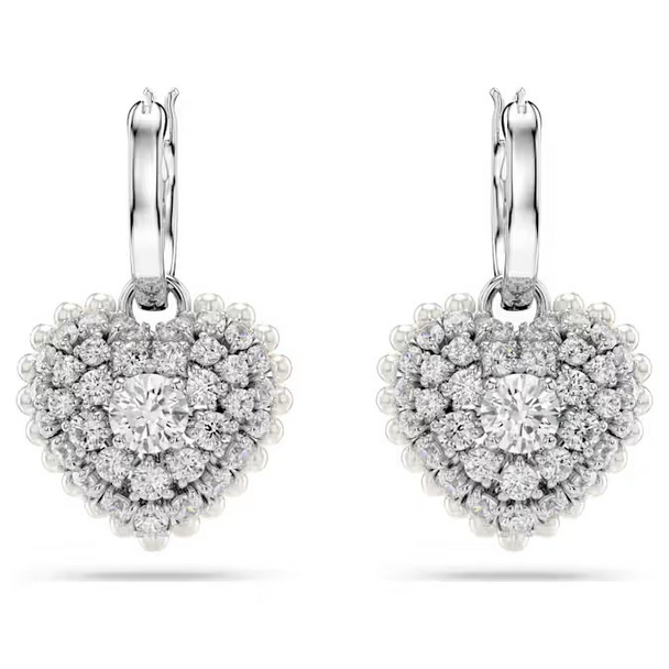 SWAROVSKI IDYLLIA DROP HEART - ACCESSORIES JEWELRY EARRINGS - 5689645
