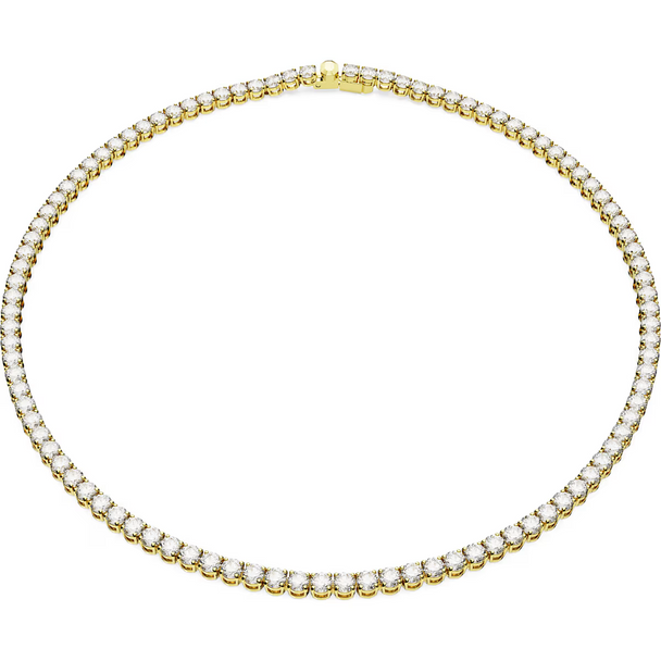 SWAROVSKI MATRIX WHITE GOLD TONE - ACCESSORIES JEWELRY NECKLACE - 5681795