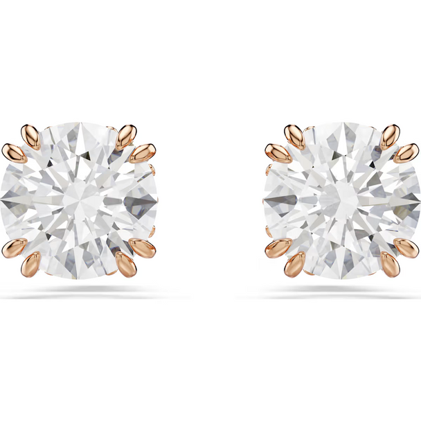 SWAROVSKI STILLA STUD ROSE GOLD-TONE - ACCESSORIES JEWELRY EARRINGS - 5648994